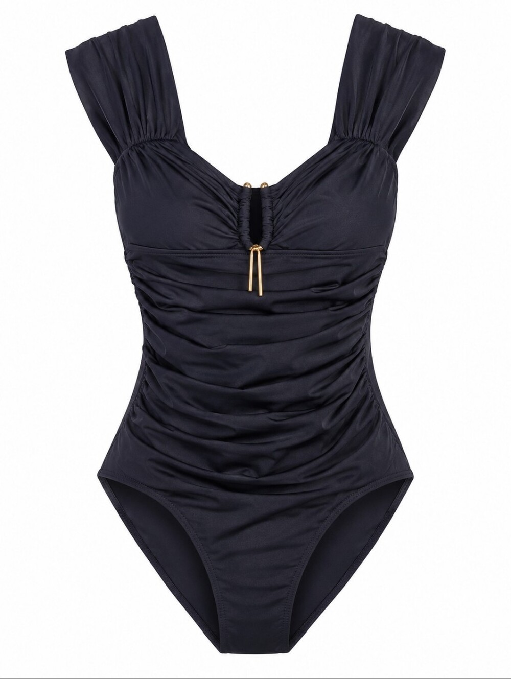 Kenneth Cole New York Black Swimsuit Beach Sexy Resortwear
